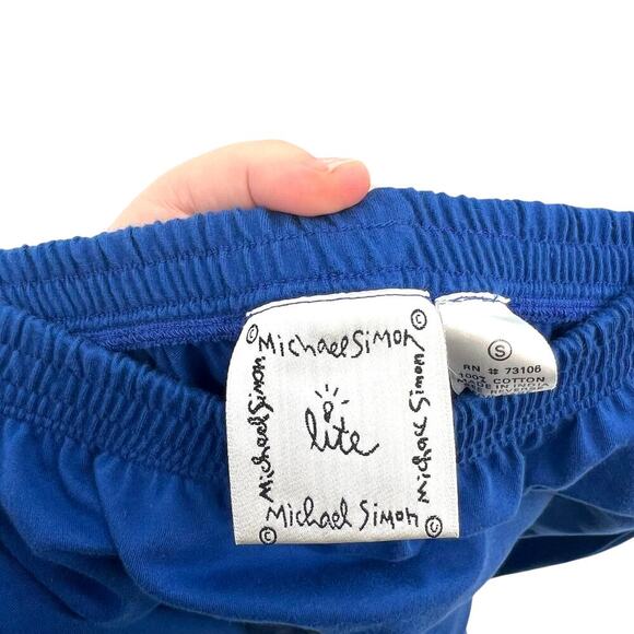 Michael Simon Lite Ski Trip Snowflake Embroidered Novelty Midi Skirt Blue Small - Picture 10 of 14